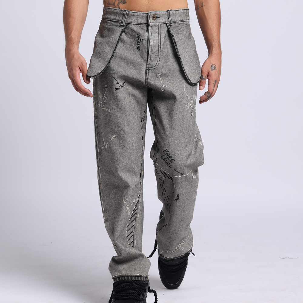 RAW DRAFT JEANS