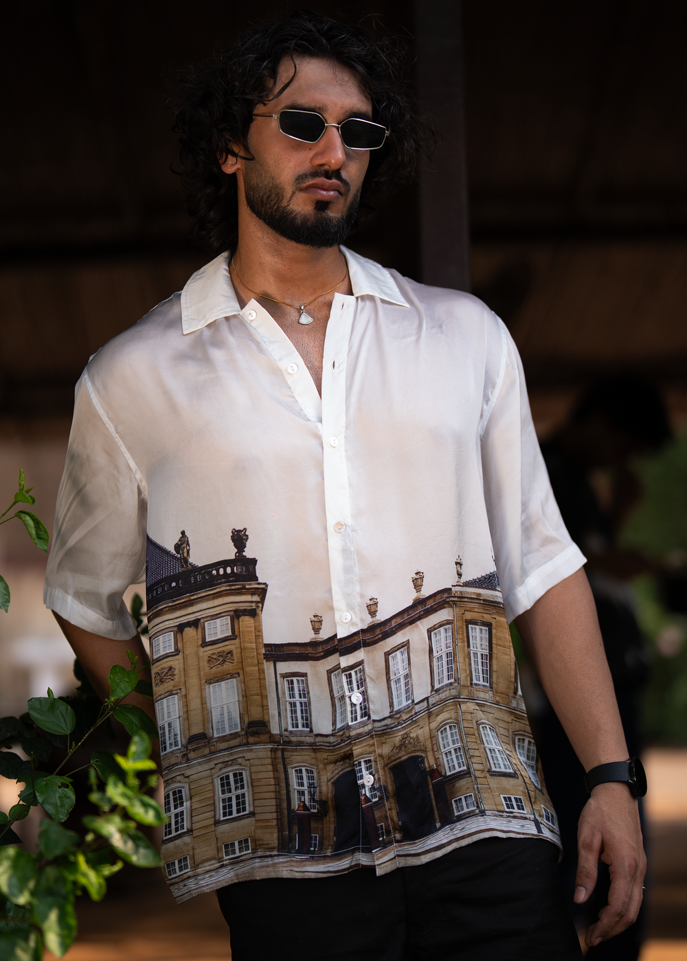 VELVET COURT SHIRT