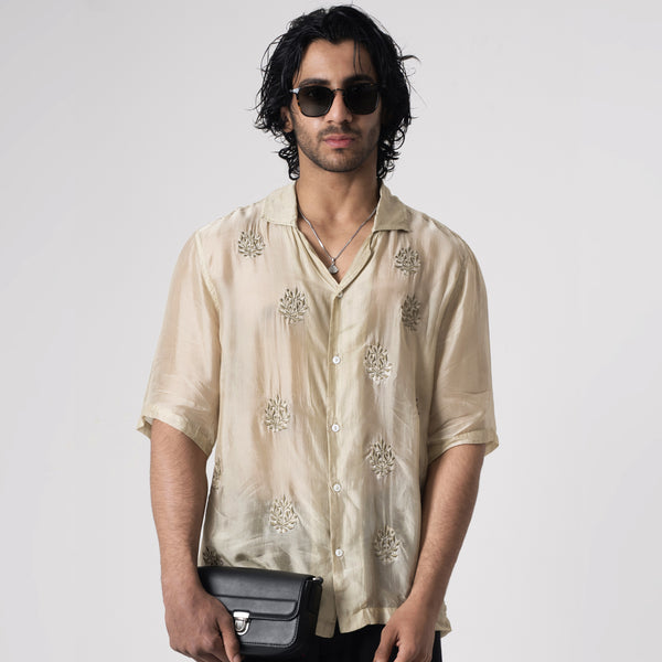 THE EARTH SILK SHIRT