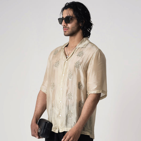 THE EARTH SILK SHIRT