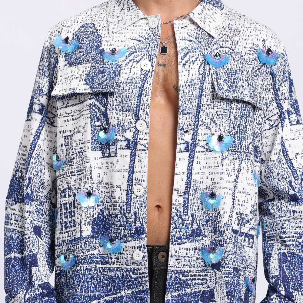 Dotscape Shacket
