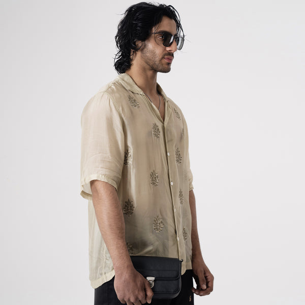 THE EARTH SILK SHIRT