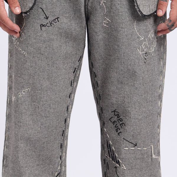 RAW DRAFT JEANS