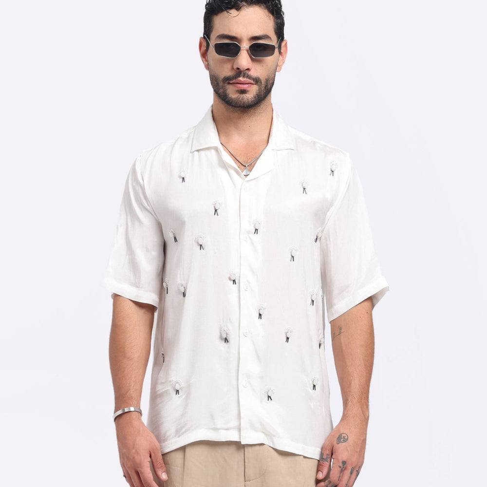 IVORY BLOOM SHIRT